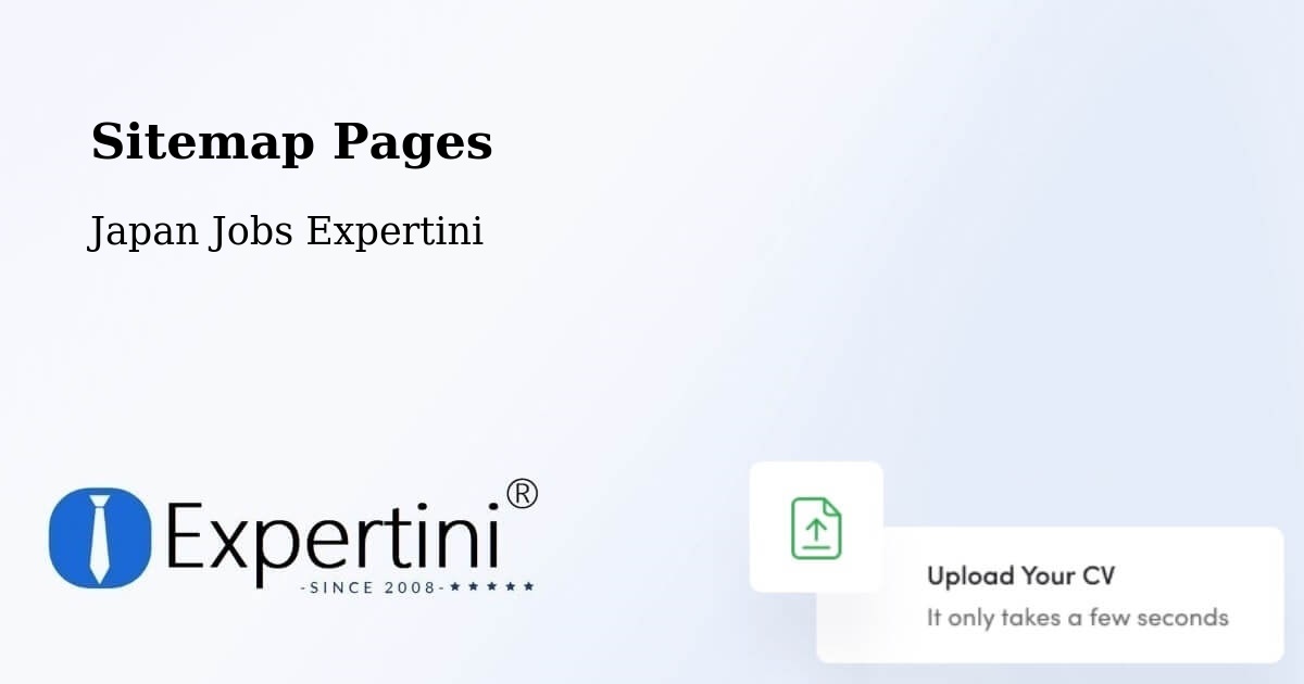Sitemap Pages - Kiryū Shi - Japan Jobs Expertini